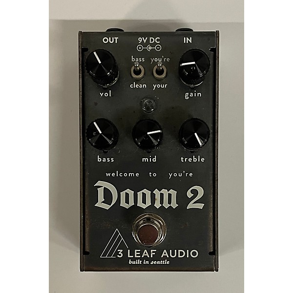 Used Used 3 Leaf Audio Doom 2 Effect Pedal