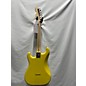 Used Fender TOM DELONGE SIGNATURE STRATOCASTER Yellow Solid Body Electric Guitar