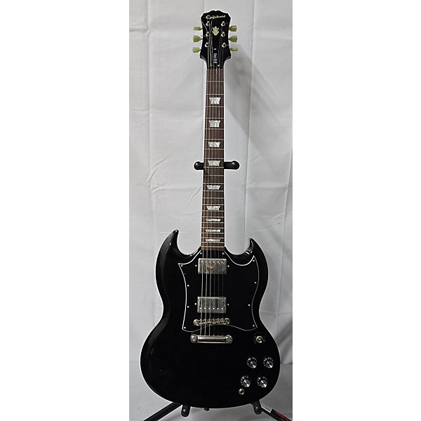 Used Epiphone SG Pro Black Solid Body Electric Guitar