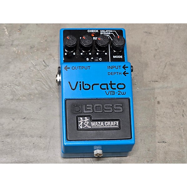 Used BOSS Vibrato VB-2w Effect Pedal