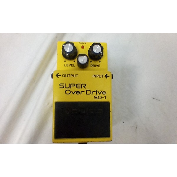 Used BOSS SD1 Super Overdrive Effect Pedal