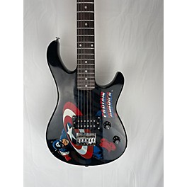 Used Peavey Rockmaster Marvel Captain America Solid Body Electric Guitar