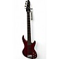 Used DeArmond Pilot V Red Electric Bass Guitar thumbnail