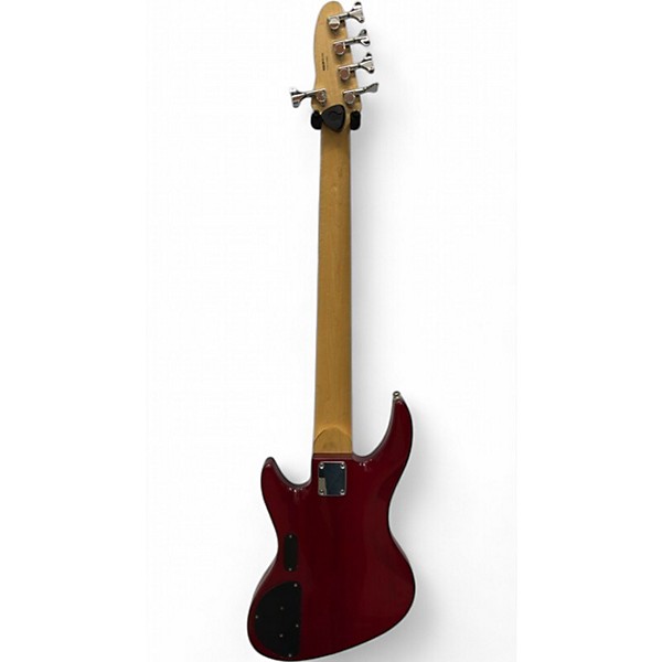 Used DeArmond Pilot V Red Electric Bass Guitar