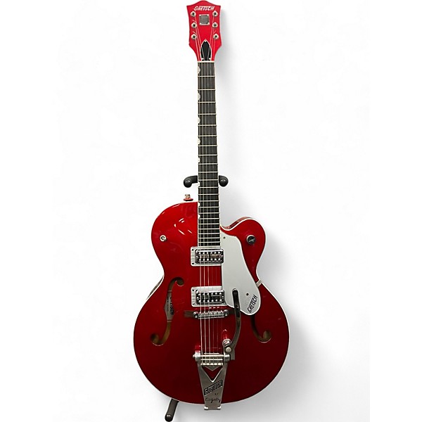 Used Gretsch Guitars Used Gretsch Guitars G6120SH Brian Setzer Signature Hot Rod Candy Apple Red Hollow Body Electric Guitar