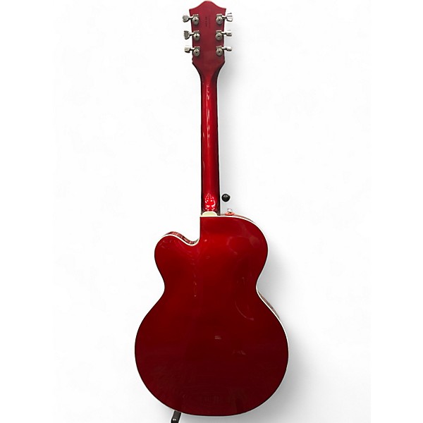 Used Gretsch Guitars Used Gretsch Guitars G6120SH Brian Setzer Signature Hot Rod Candy Apple Red Hollow Body Electric Guitar