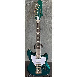 Used Guild SURFLINER DLX Emerald Green Solid Body Electric Guitar