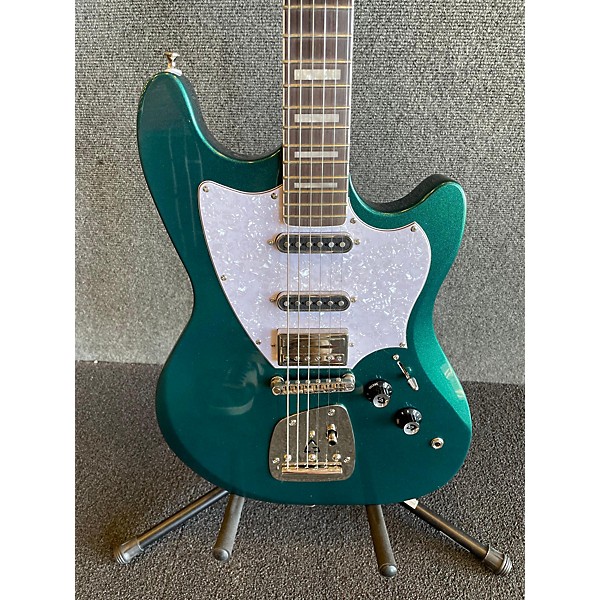 Used Guild SURFLINER DLX Emerald Green Solid Body Electric Guitar