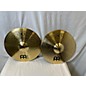 Used MEINL Used MEINL 14in HCS Hi Hat Pair Cymbal thumbnail