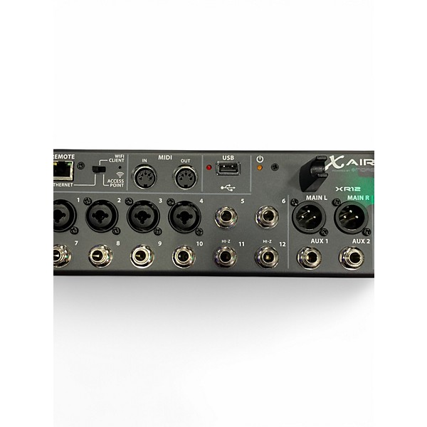 Used Behringer x air xr12 Digital Mixer