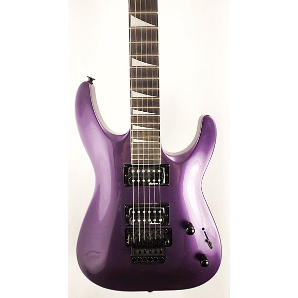 Used Jackson JS32R Dinky Floyd Rose Solid Body Electric Guitar Purple