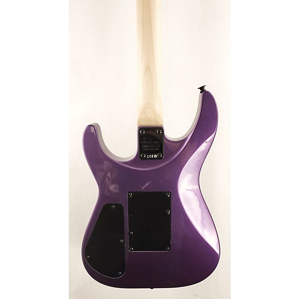 Used Jackson JS32R Dinky Floyd Rose Solid Body Electric Guitar Purple