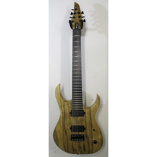 Used Used Mayones Duvell Elite 7 Natural Solid Body Electric Guitar