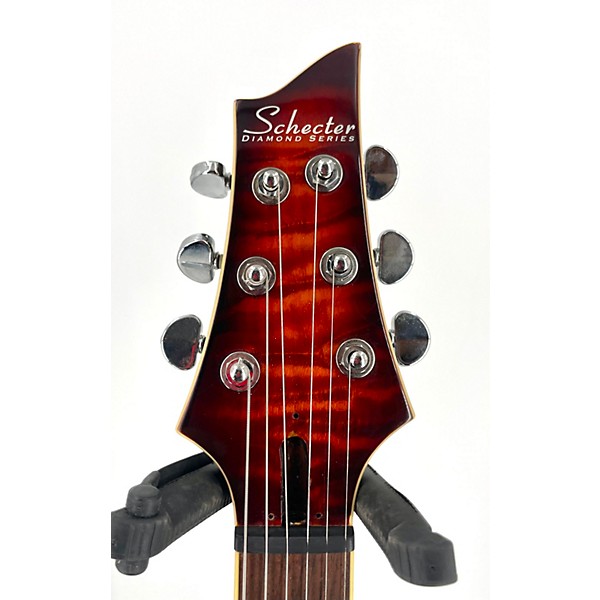 Used Schecter Guitar Research Used Schecter Guitar Research C-1 EA Electric With Piezo 2 Color Sunburst Hollow Body Electr...