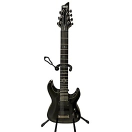 Used Schecter Guitar Research Used Schecter Guitar Research Damien Elite 7 Black Solid Body Electric Guitar