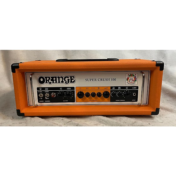 Used Orange Amplifiers Super Crush 100 Solid State Guitar Amp Head