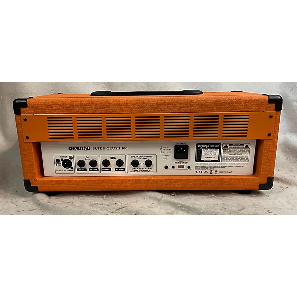 Used Orange Amplifiers Super Crush 100 Solid State Guitar Amp Head