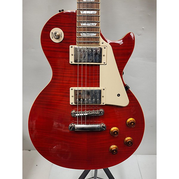 Used Epiphone Used Epiphone Les Paul Standard Pro Red Solid Body Electric Guitar