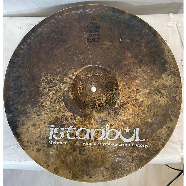 Used Istanbul Agop 19in Crash Ride Turk Cymbal