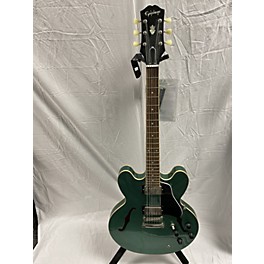 Used Epiphone Used Epiphone ES335 Emerald Green Hollow Body Electric Guitar