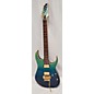 Used Ibanez Used Ibanez RG420hpfm Blue And Green Solid Body Electric Guitar thumbnail