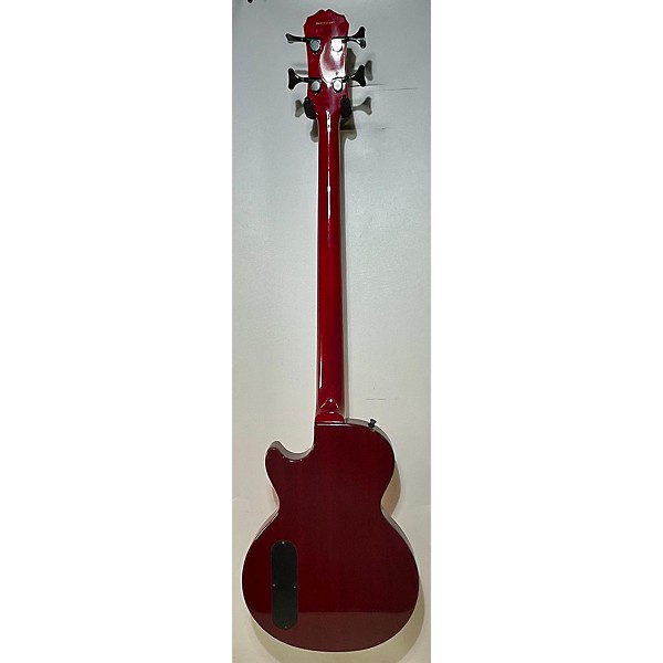 Used Epiphone Used Epiphone Les Paul Special 4-String TRANS CHERRY Electric Bass Guitar