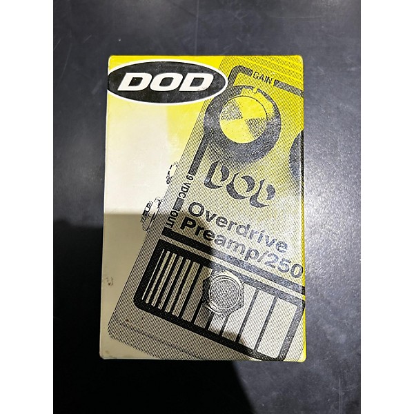 Used DOD Analog Overdrive Preamp 250 Effect Pedal