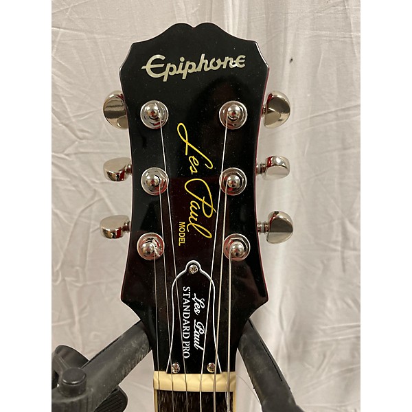 Used Epiphone Used Epiphone Les Paul Standard Pro 3 Color Sunburst Solid Body Electric Guitar