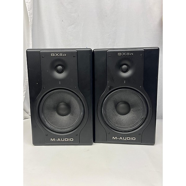 Used M-Audio BX8A Pair Powered Monitor