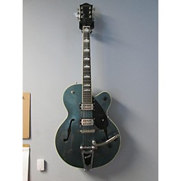 Used Gretsch Guitars Used Gretsch Guitars G2420T Streamliner Blue Hollow Body Electric Guitar