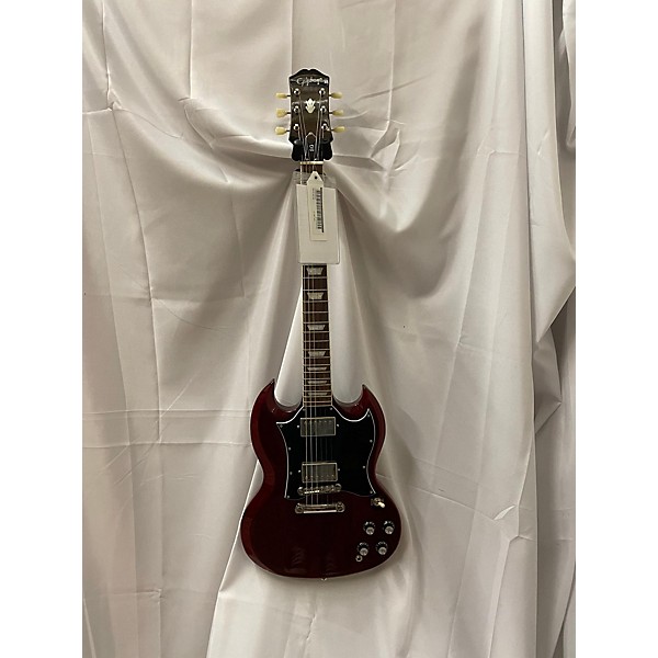 Used Epiphone Used Epiphone SG Standard Cherry Solid Body Electric Guitar