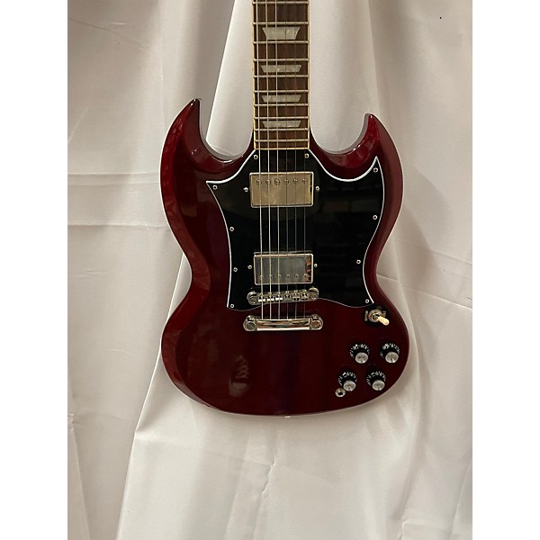 Used Epiphone Used Epiphone SG Standard Cherry Solid Body Electric Guitar