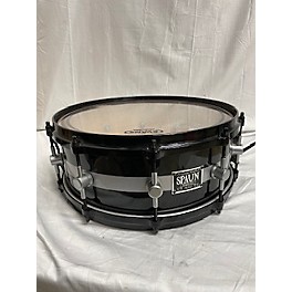 Used Spaun Used Spaun 5X14 Precision Drum Black And Silver