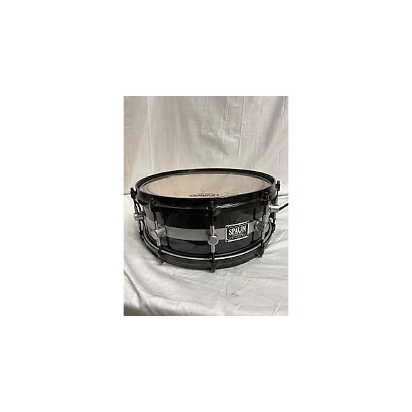 Used Spaun Used Spaun 5X14 Precision Drum Black And Silver