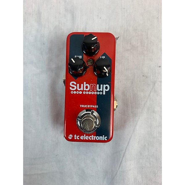 Used TC Electronic Sub N Up Mini Octaver Effect Pedal