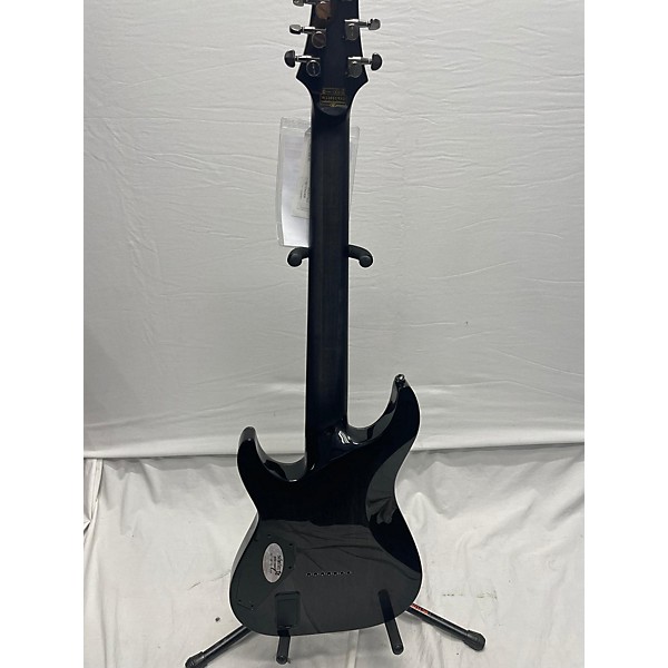 Used Schecter Guitar Research Used Schecter Guitar Research Hellraiser C1 Hybrid 7-string Trans Black Solid Body Electric ...