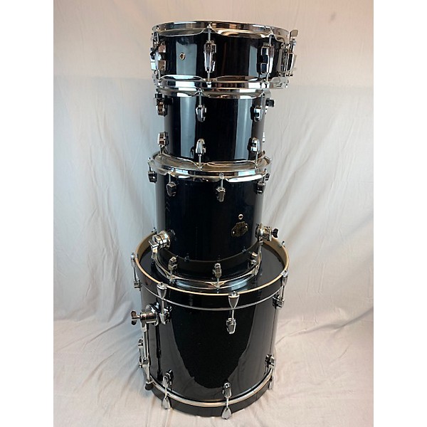 Used Ludwig Used Ludwig 4 piece Element Black Drum Kit