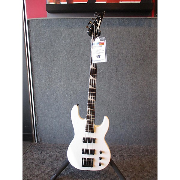 Used Jackson Used Jackson JS2 Concert Polar White Electric Bass Guitar