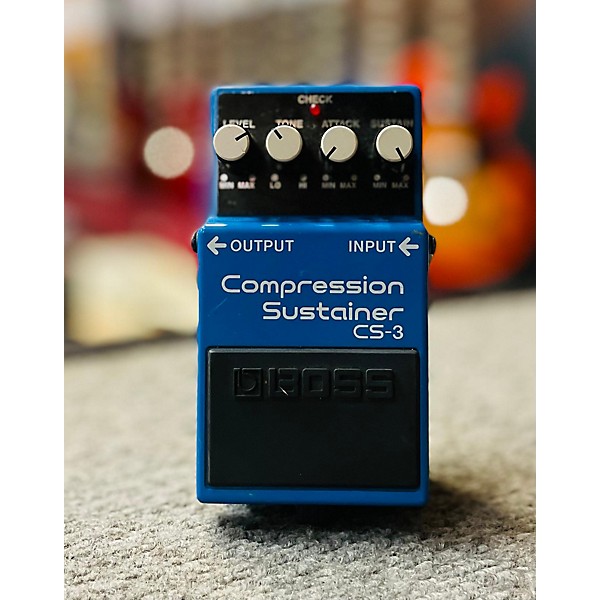 Used BOSS CS3 Compressor Sustainer Effect Pedal