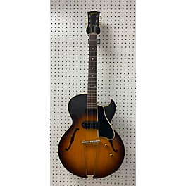 Vintage Gibson Vintage 1958 Gibson ES-225T Sunburst Hollow Body Electric Guitar