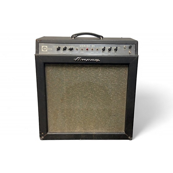 Vintage 1960s Ampeg GEMINI VI Tube Guitar Combo Amp