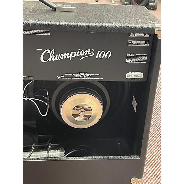 Used Fender Champion 100 Guitar Combo Amp Guitar Center