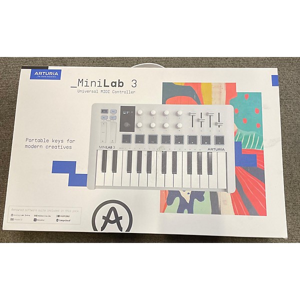 Used Arturia Minilab 3 MIDI Controller