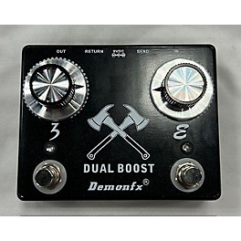 Used Demonfx Used Demonfx Dual Boost Effect Pedal