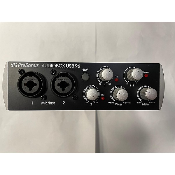 Used PreSonus Used PreSonus Audiobox USB 96 Audio Interface