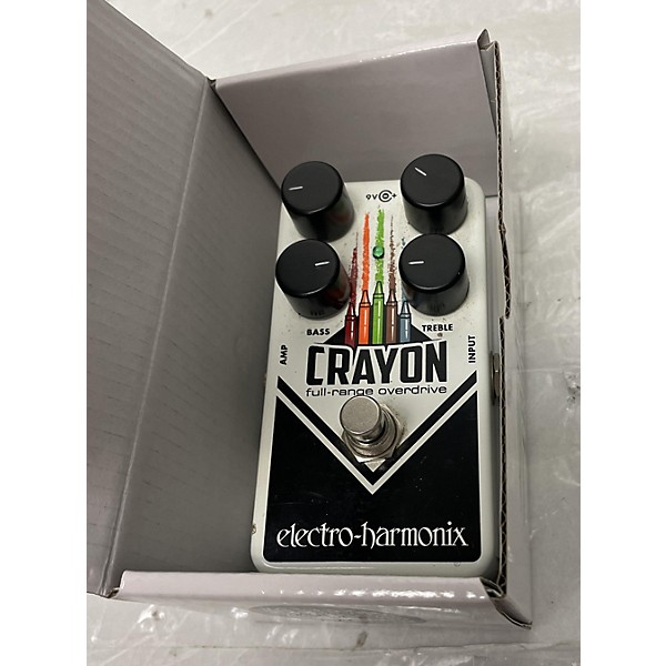 Used Electro-Harmonix Used Electro-Harmonix Crayon Full Range Overdrive Effect Pedal