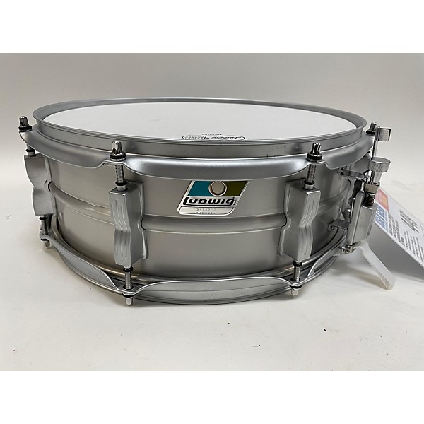 Used Ludwig Used Ludwig 5X14 LM404LTD LIMITED EDITION ACROLYTE ALUMINUM Drum BRUSHED ALUMINUM