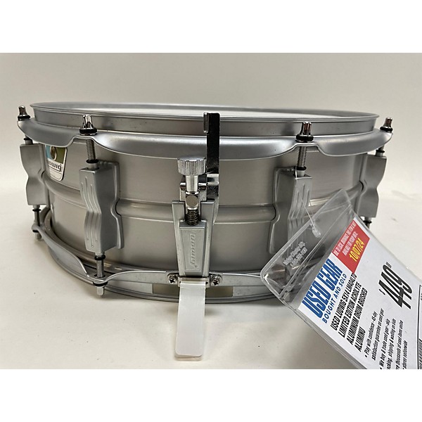 Used Ludwig Used Ludwig 5X14 LM404LTD LIMITED EDITION ACROLYTE ALUMINUM Drum BRUSHED ALUMINUM