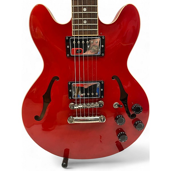 Used Gibson ES339 Candy Apple Red Hollow Body Electric Guitar