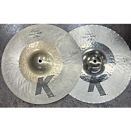 Used Zildjian Used Zildjian 14.25in K Custom Hybrid Hi Hat Pair Cymbal